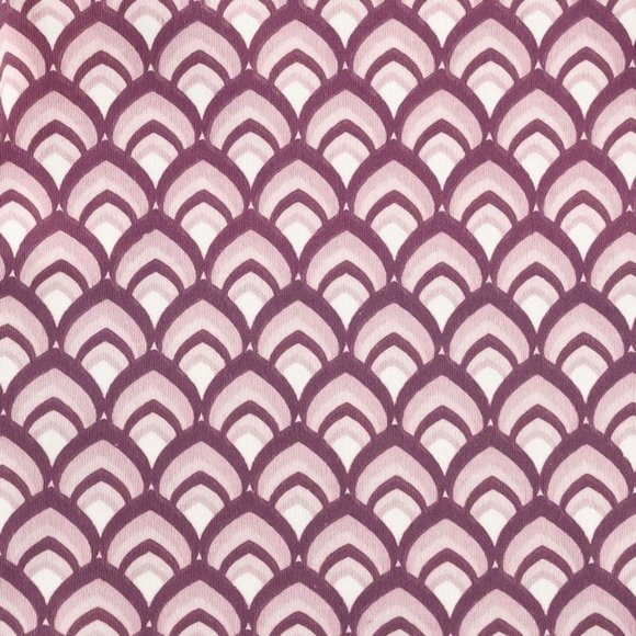 NWT Kate Quinn Modern Feathers Classic Circle Quilt Pink - Picture 3 of 3